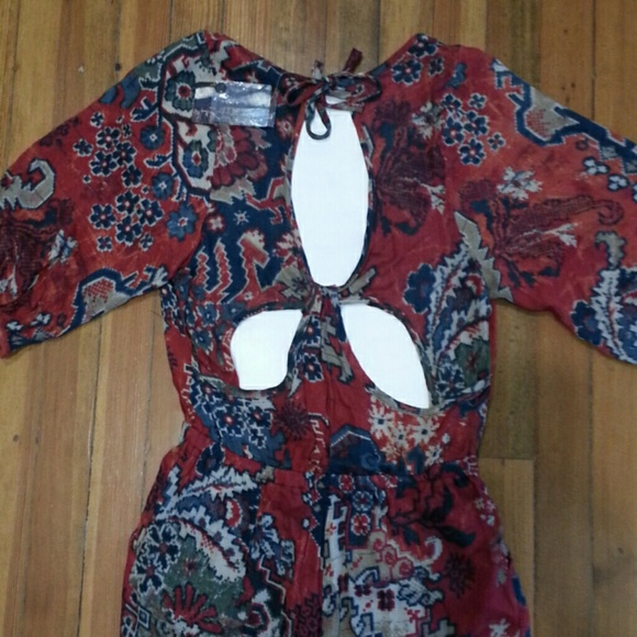 Ecote' Romper with cutout back - Picture 3 of 8